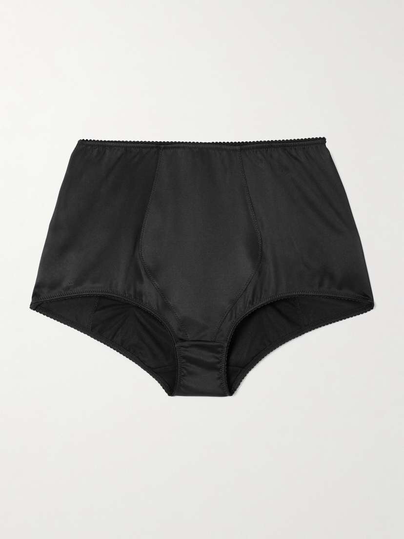Dolce & Gabbana Stretch-silk Satin Shorts