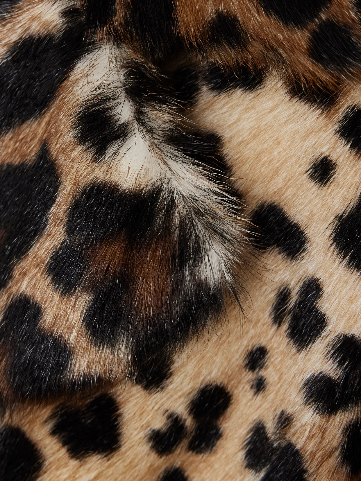Dolce & Gabbana Belted Double-breasted Leopard-print Goat Hair Coat In Animal Print