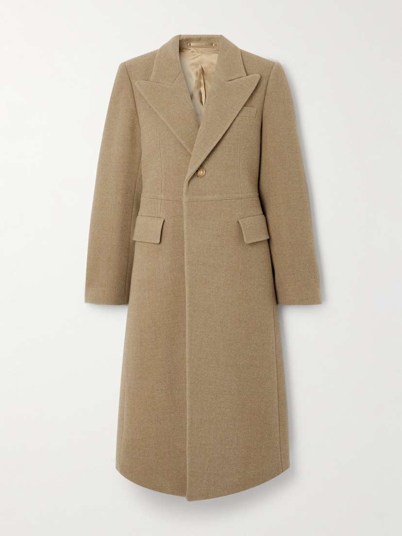 Burberry Wool And Silk-blend Coat