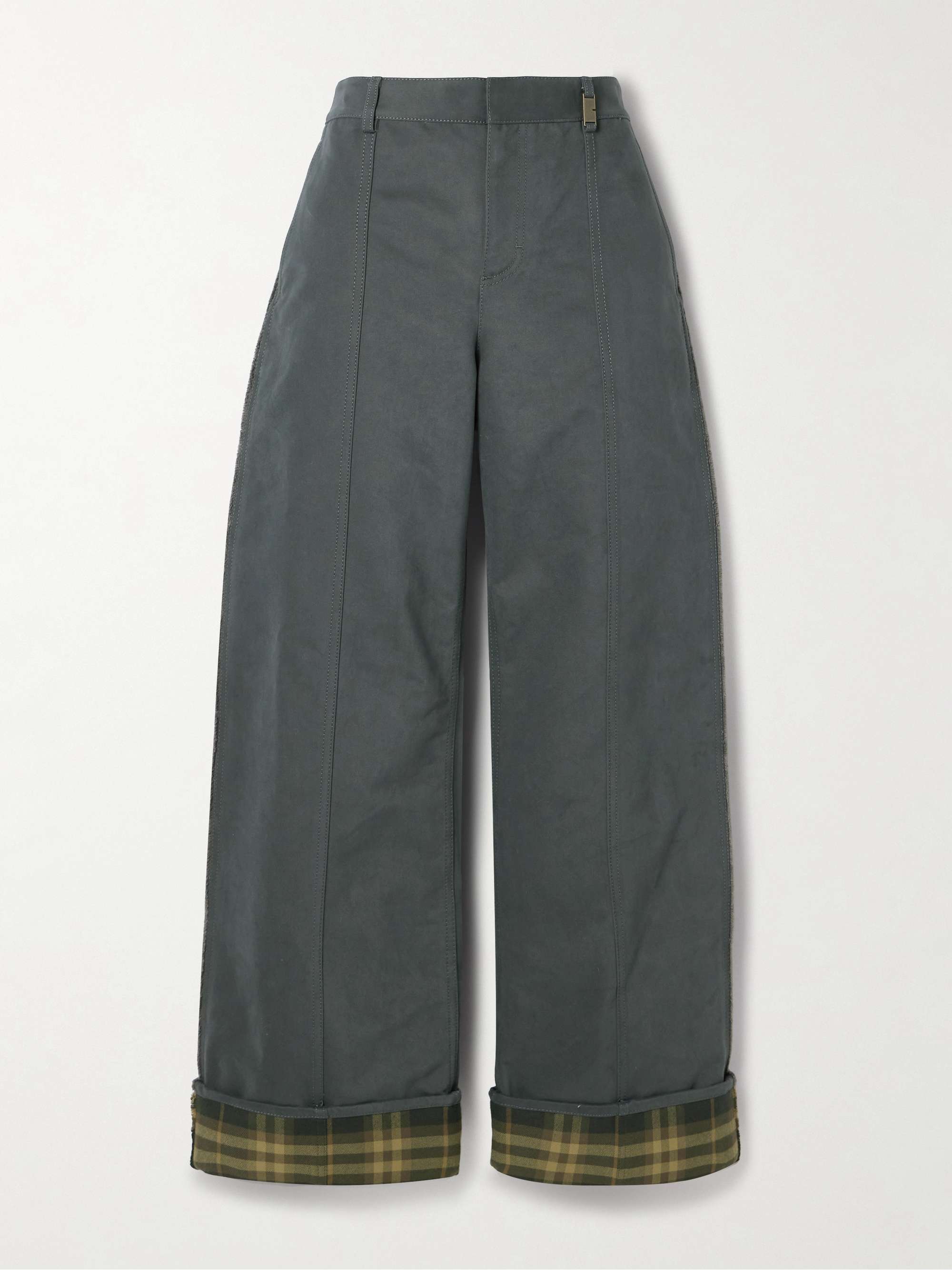 Burberry pants grey sales