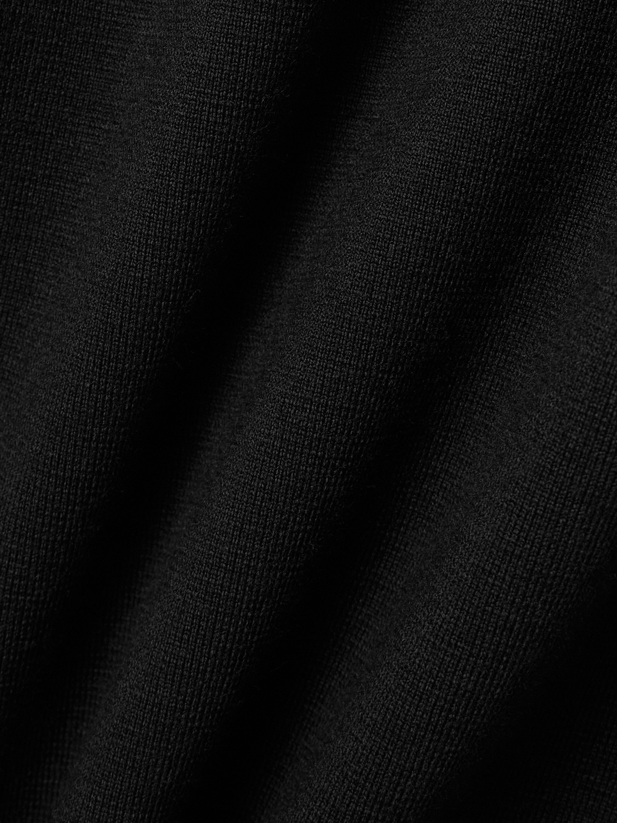 Khaite Storm Wool-blend Turtleneck Midi Dress In Black