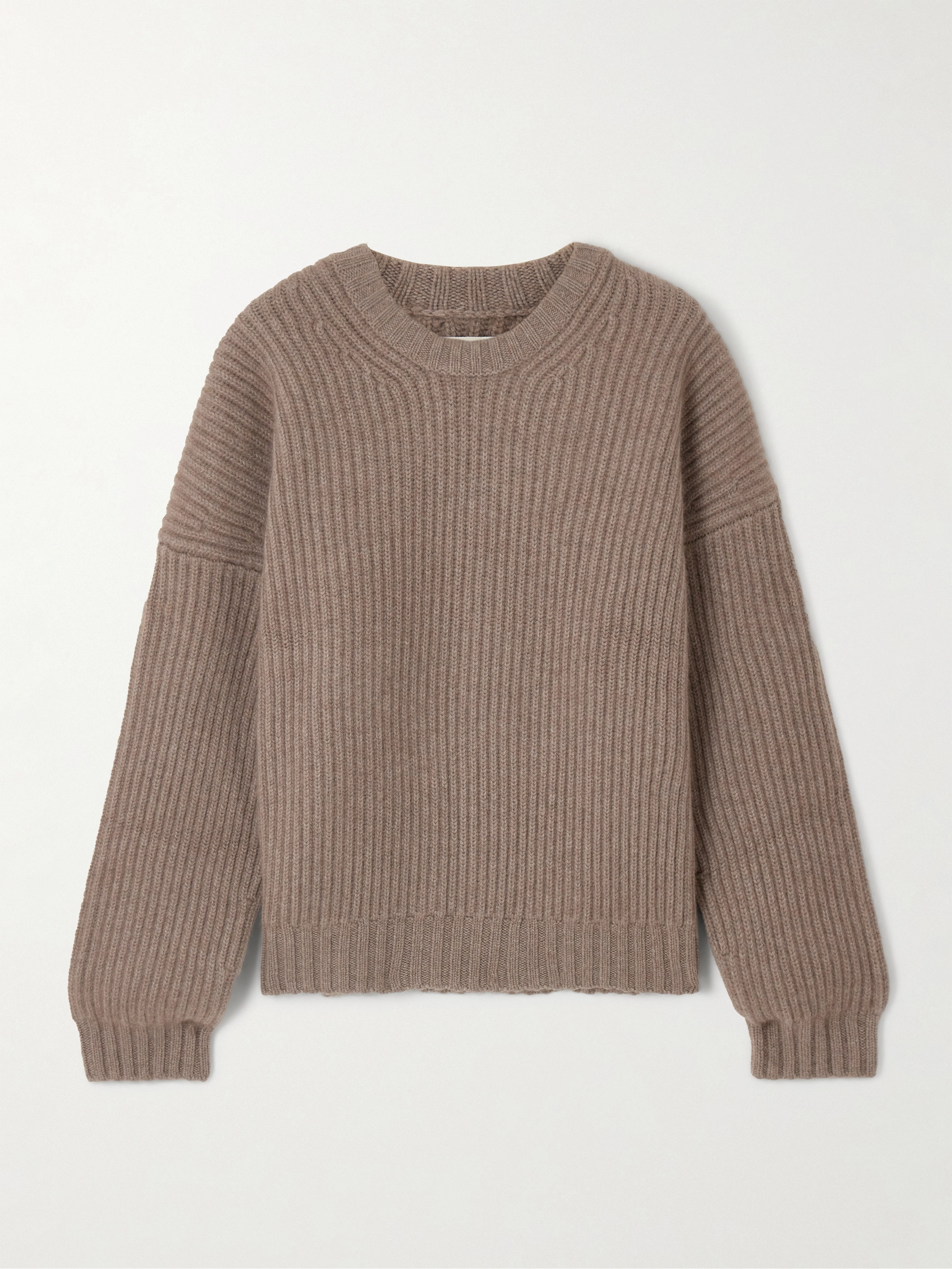 KHAITE Manuela ribbed cashmere sweater thumbnail