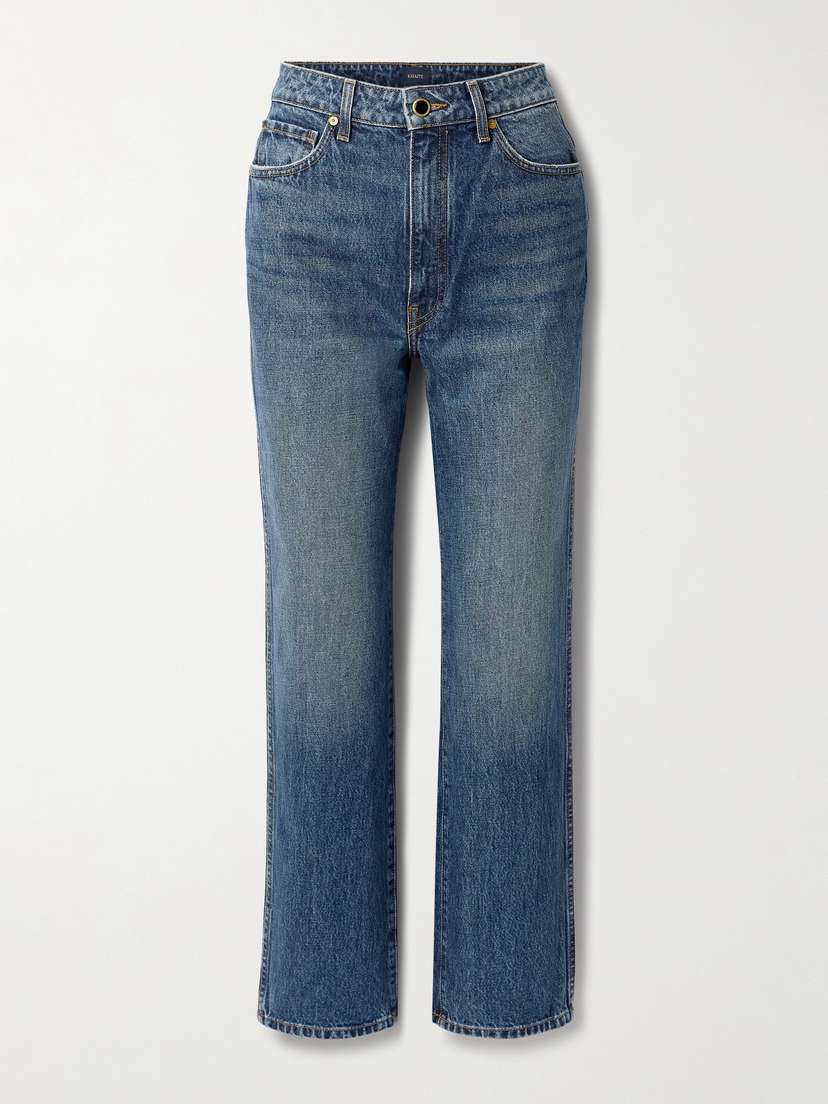 Khaite Abigail High-rise Straight-leg Jeans