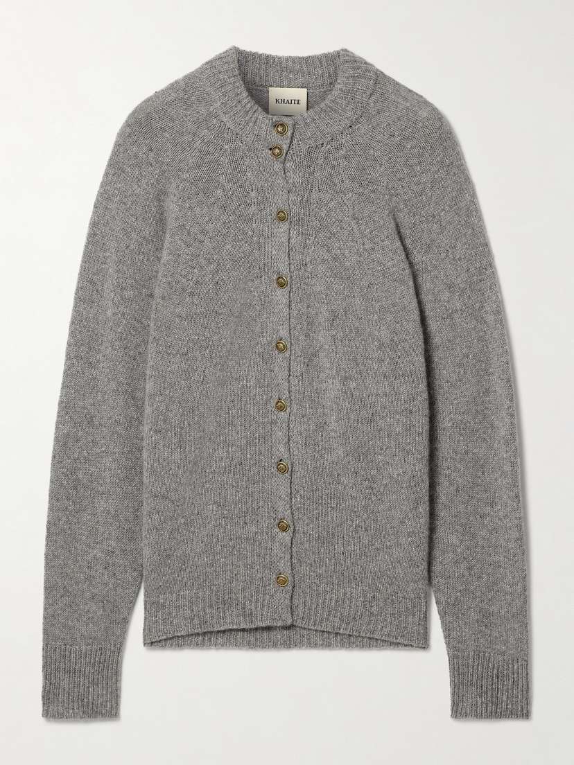 Khaite Ambre Cashmere-blend Cardigan
