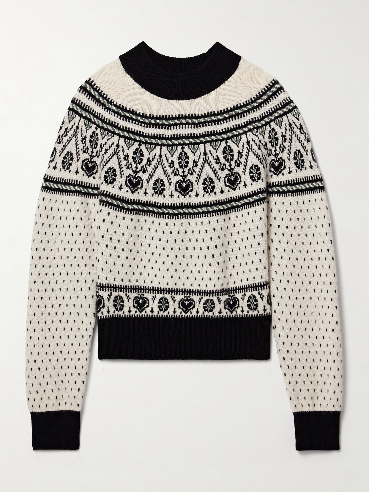 Khaite Guy Cashmere Sweater In Cream