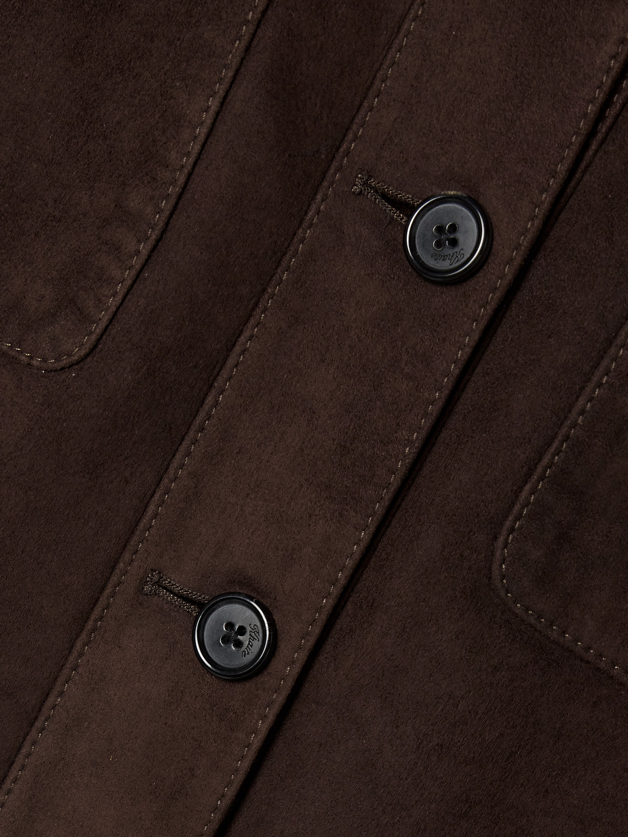 KHAITE IANA SUEDE JACKET