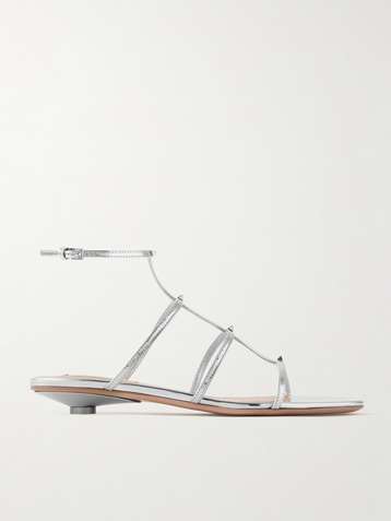Womens designer flat sandals hotsell