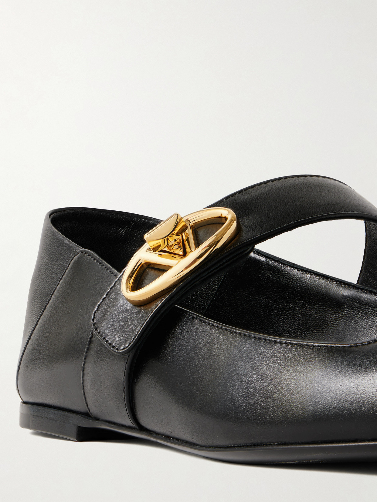 Valentino Vlogo Locker Mary Jane In Black