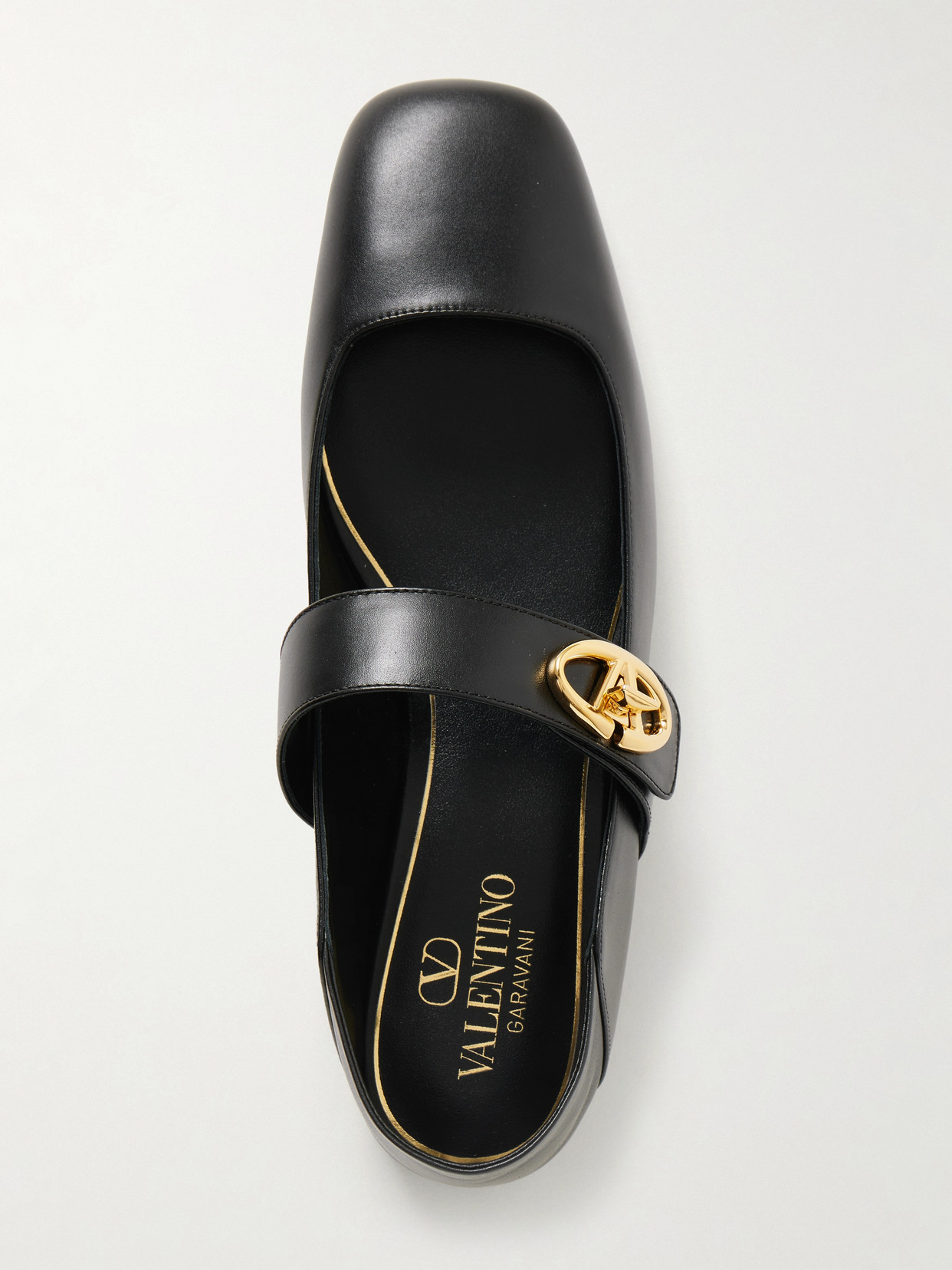 Valentino Vlogo Locker Mary Jane In Black