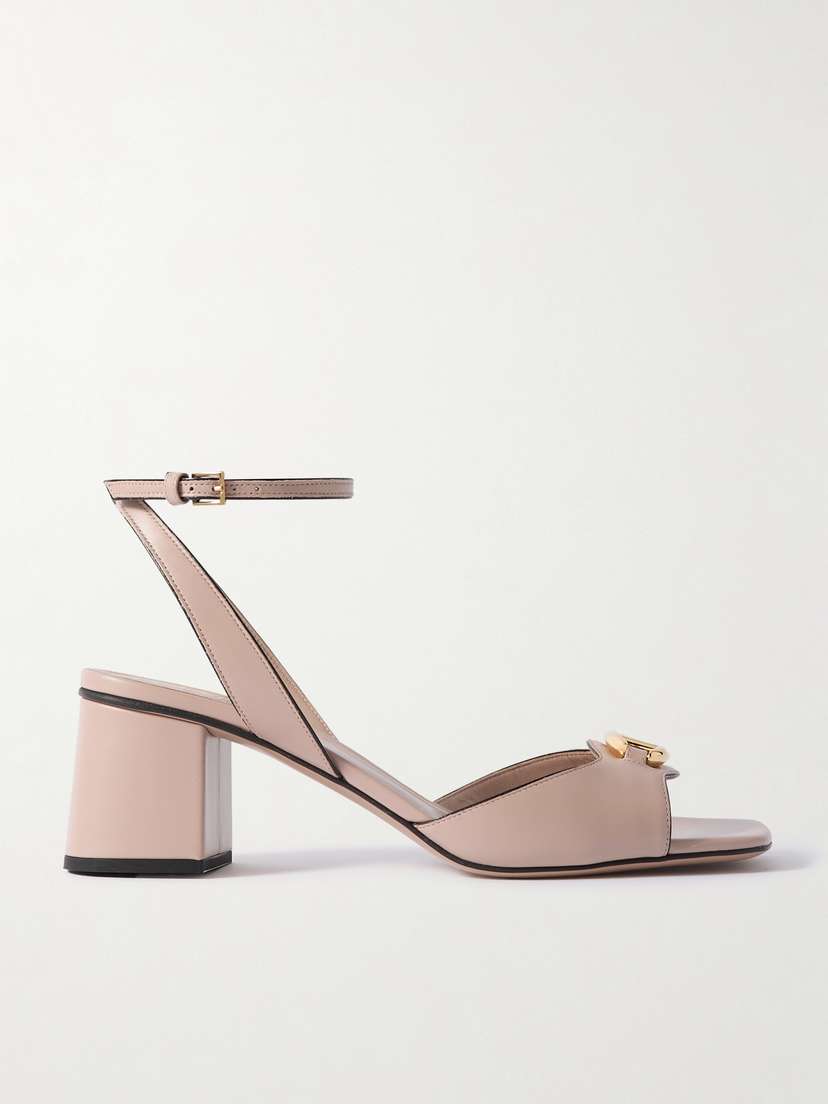 Valentino Garavani Vlogo Bold 60 Leather Sandals