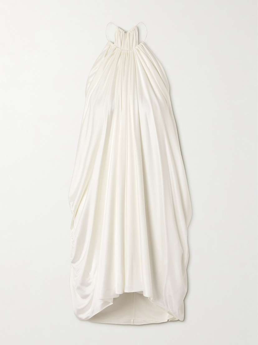 Tom Ford Draped Jersey Halterneck Mini Dress