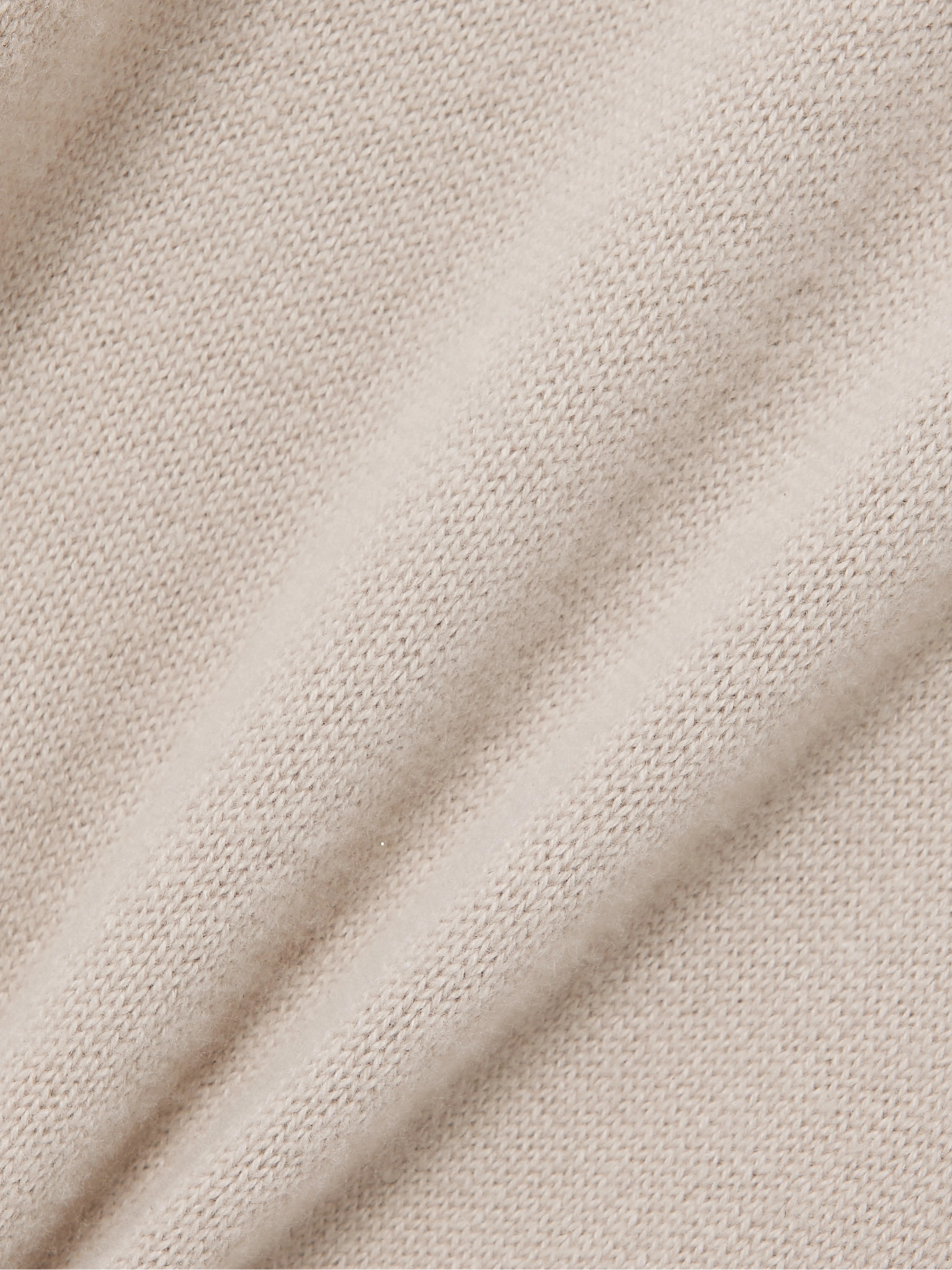 Tom Ford Open-back cashmere turtleneck maxi dress