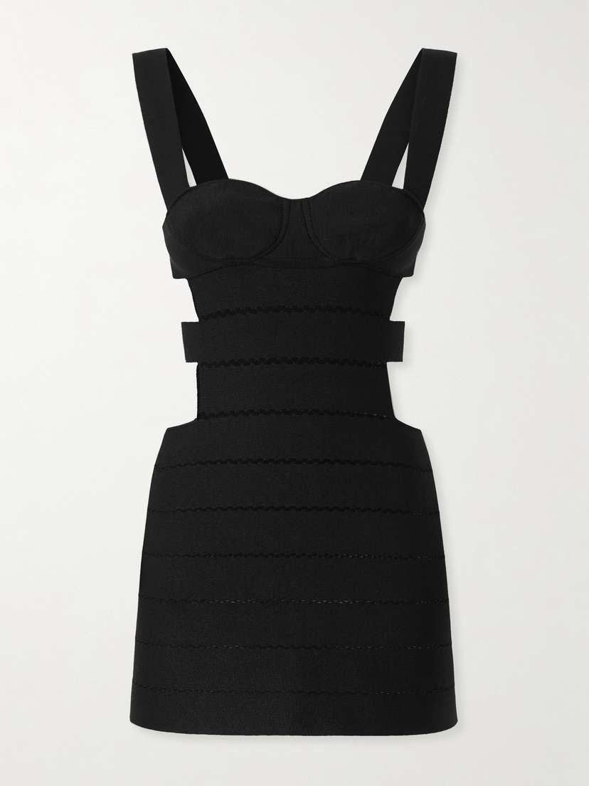 Tom Ford Cutout Stretch-knit Mini Dress