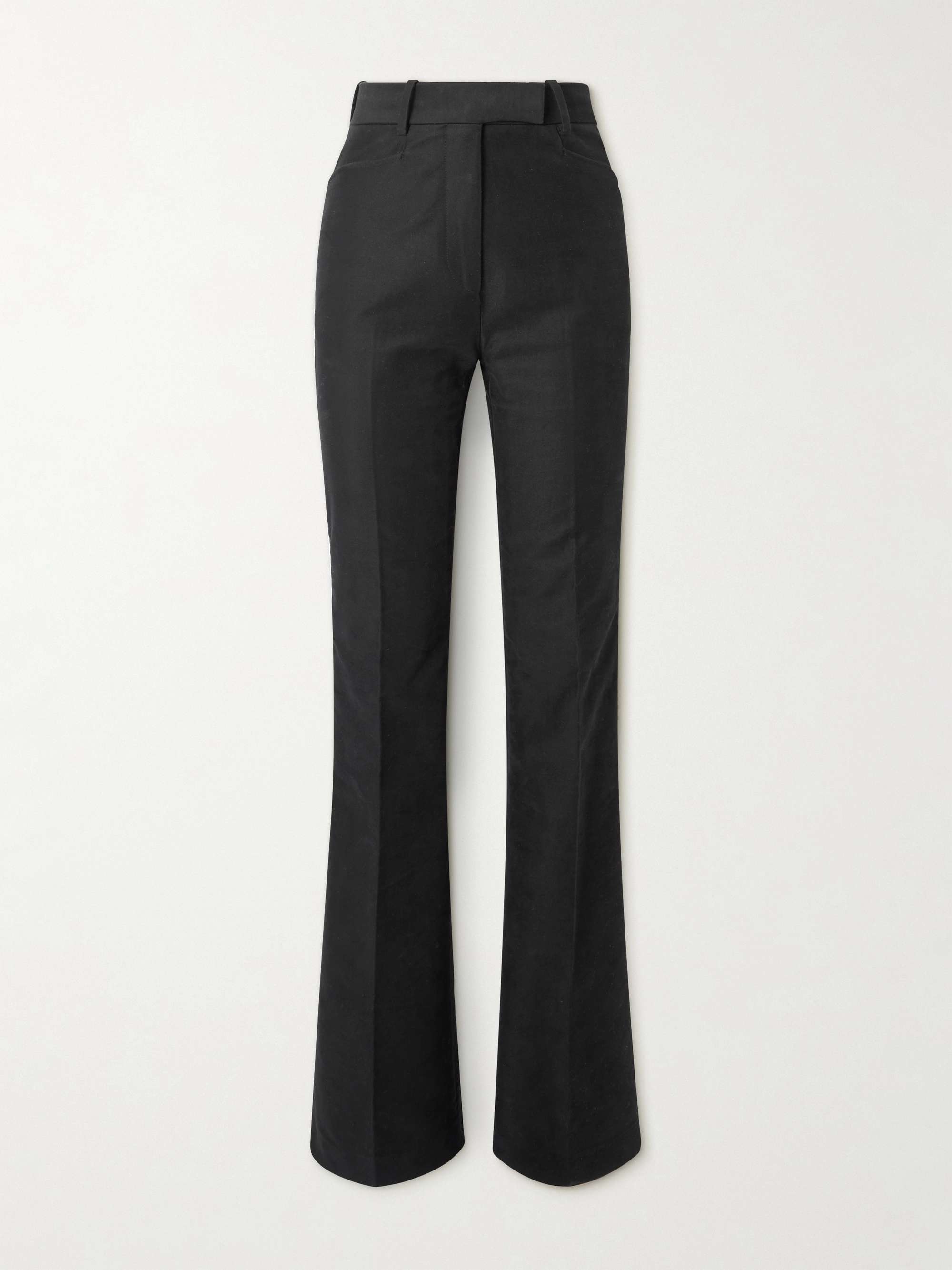 TOM FORD Cotton-moleskin straight-leg pants | NET-A-PORTER