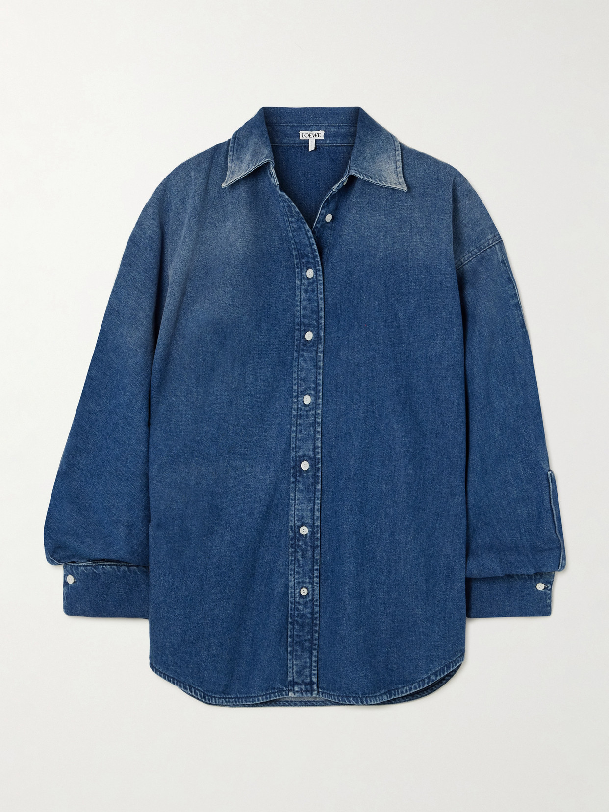 Loewe - Oversized Denim Shirt - Blue
