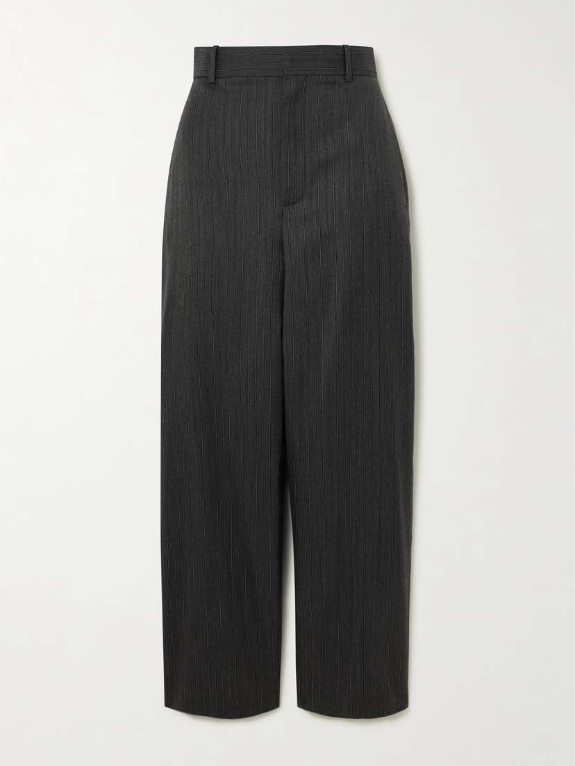 Loewe — Pinstriped wool wide-leg pants