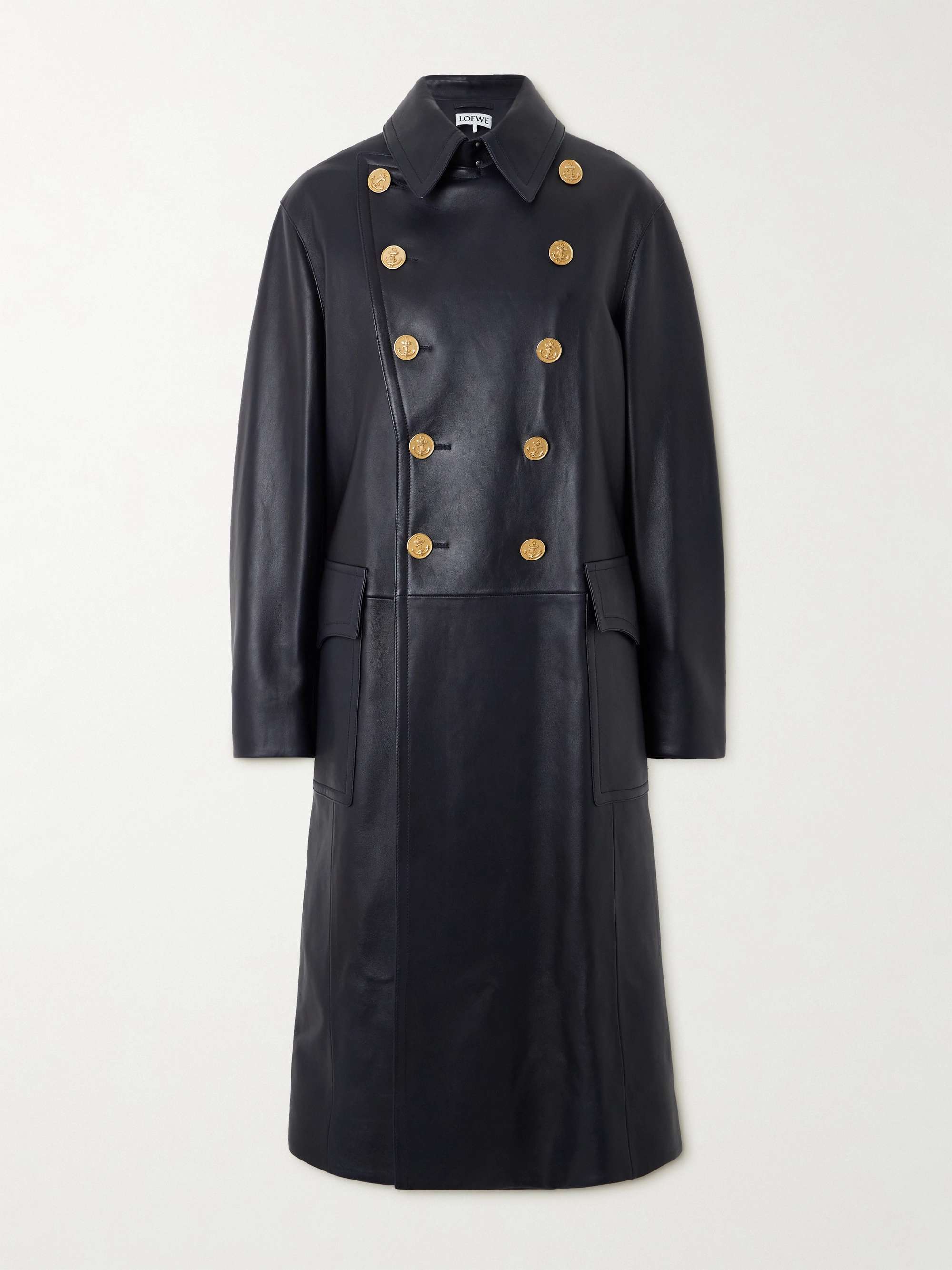 Loewe leather coat sales