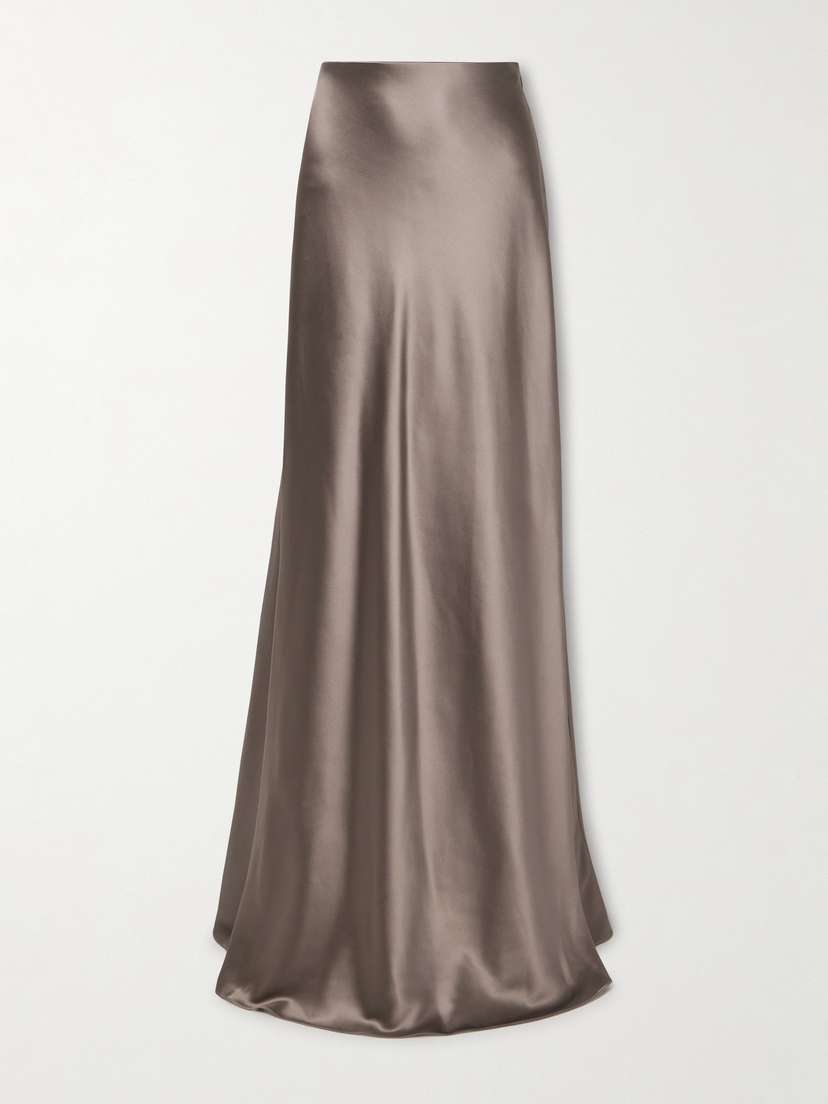 Ralph Lauren Collection Masina Satin Maxi Skirt