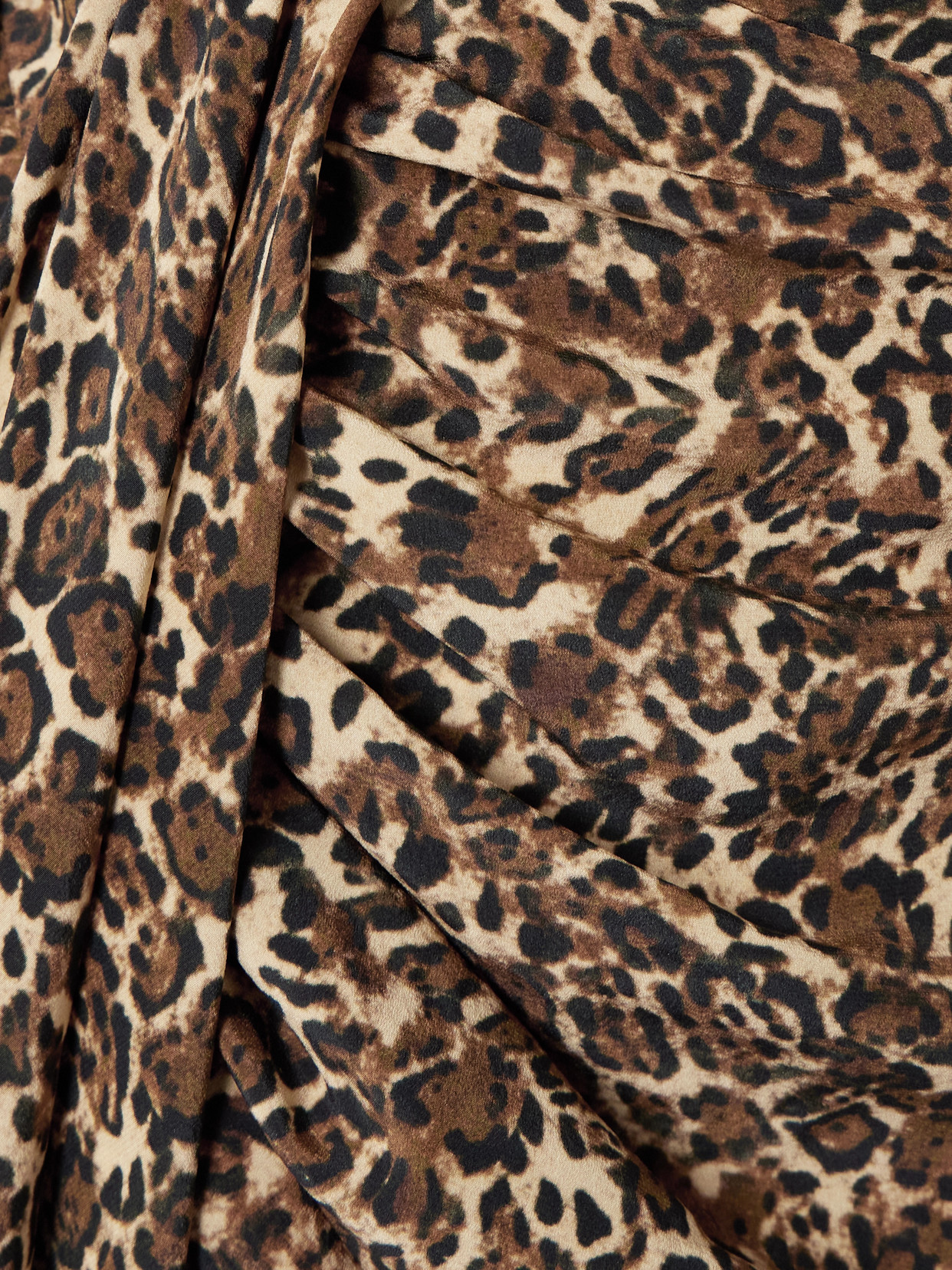 Isabel Marant Cleora Leopard Print Mini Dress In Animal Print