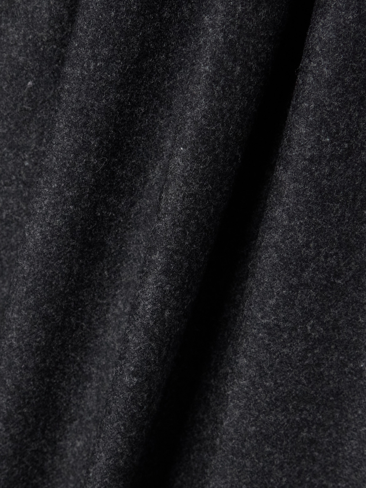 Isabel Marant Casile Pleated Wool-flannel Straight-leg Pants In Gray
