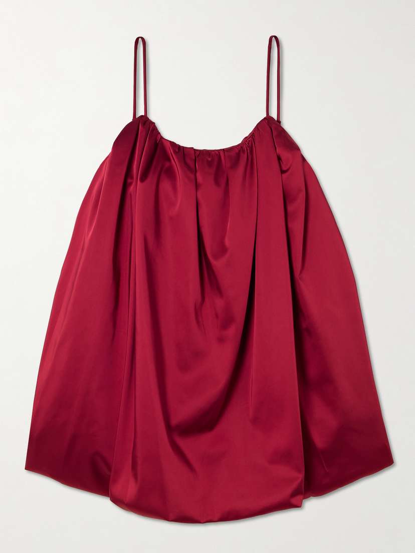 Simkhai India Satin-twill Mini Dress