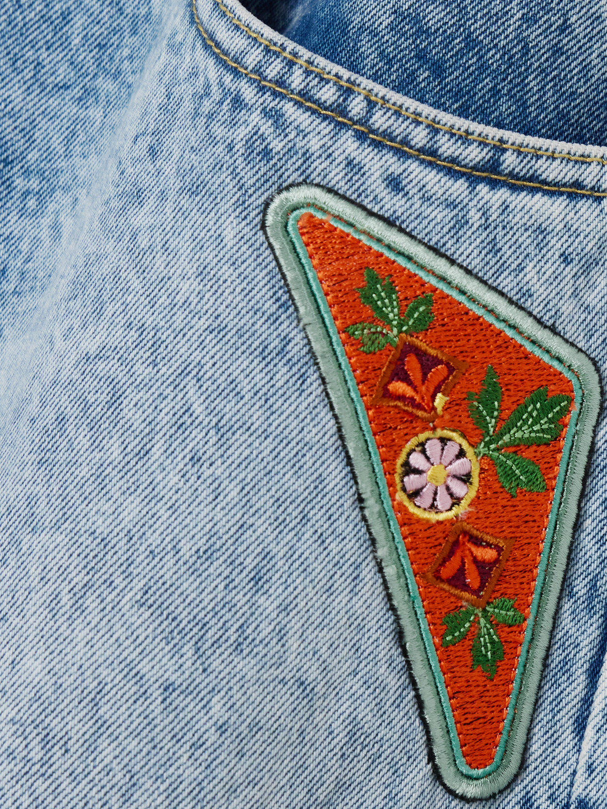 Alémais - Jackpot Appliquéd High-Rise Straight-Leg Jeans