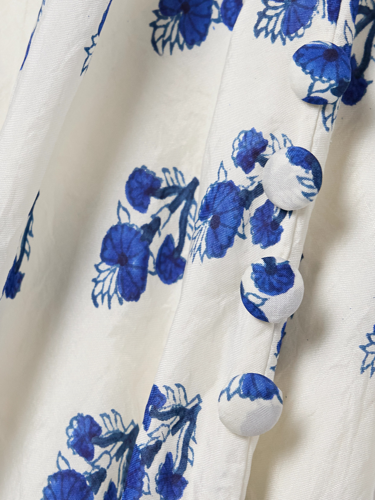 Alix Of Bohemia Adele Floral-print Crinkled-silk Maxi Dress In Ivory
