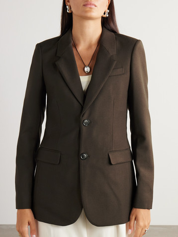 Ami Paris Wool-twill blazer