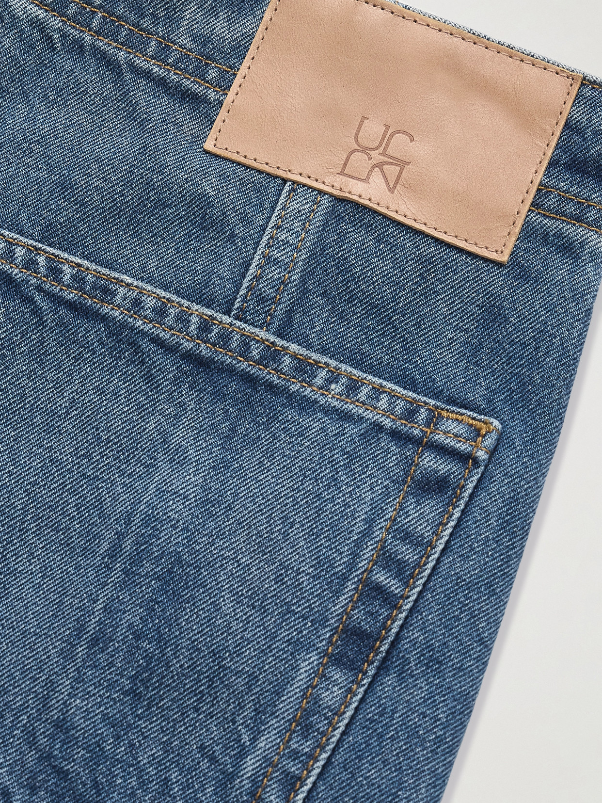 Ulla Johnson The Camille Denim Shorts In Blue