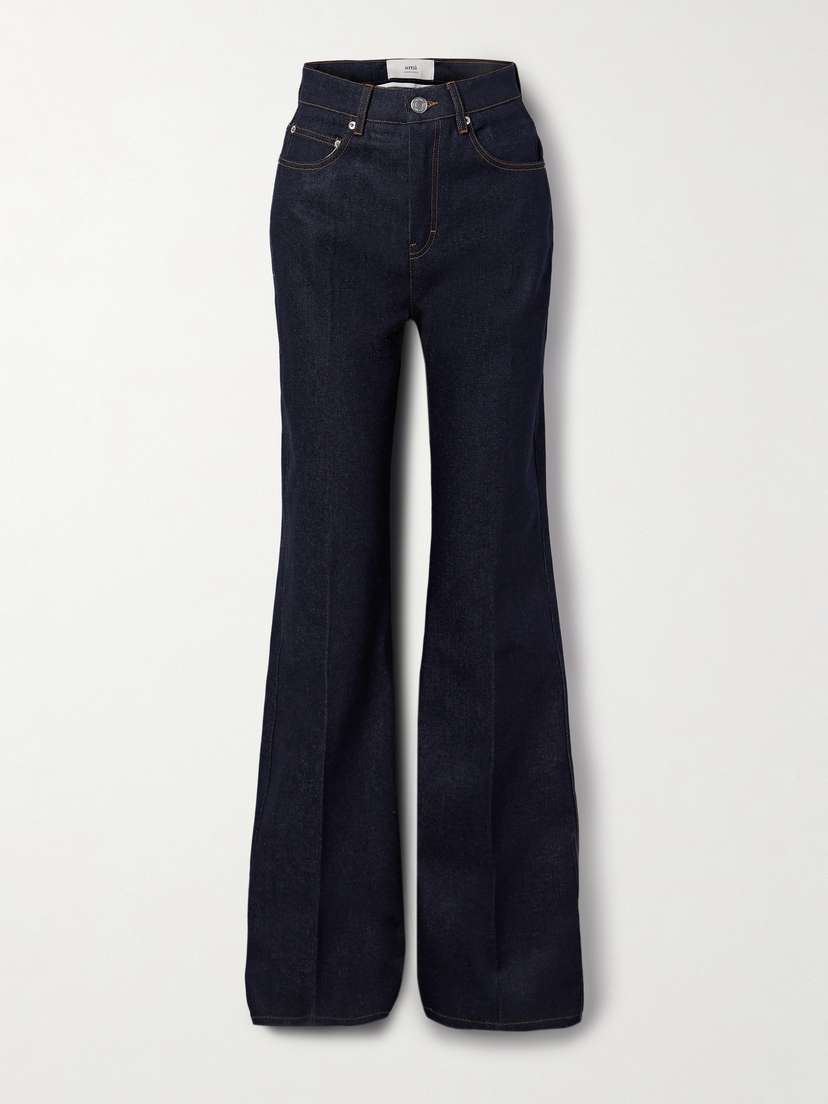 AMI PARIS High-rise Flared Jeans