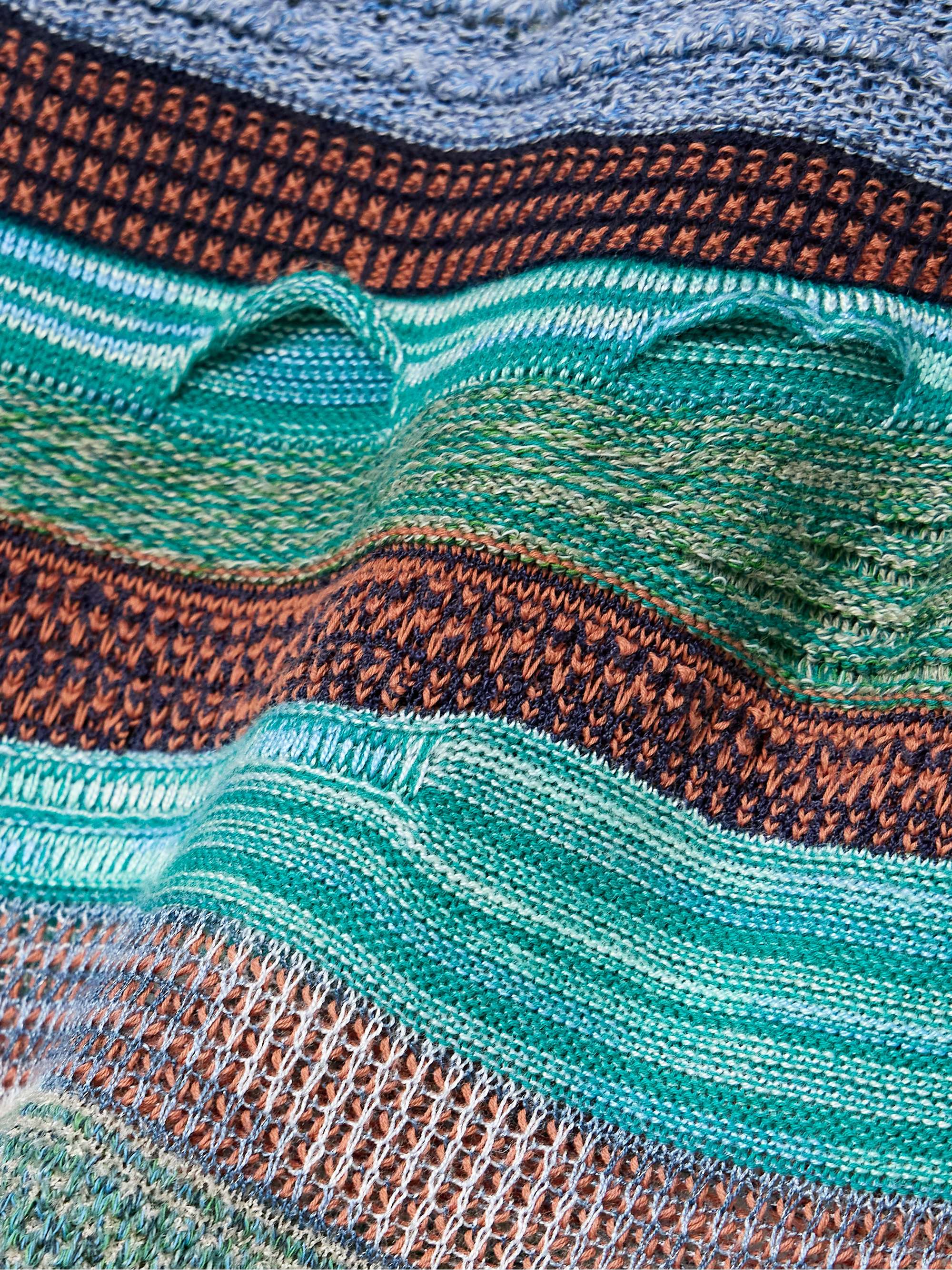 ULLA JOHNSON Fauna striped cottonblend jacquard midi dress NETAPORTER