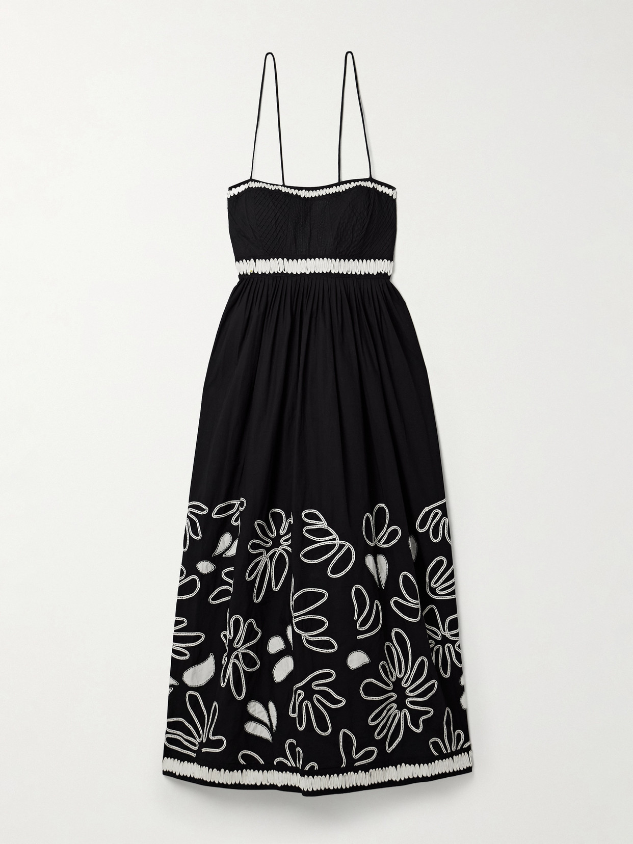 reformation black lace dress Floral Embroidered Black Tunic Dress