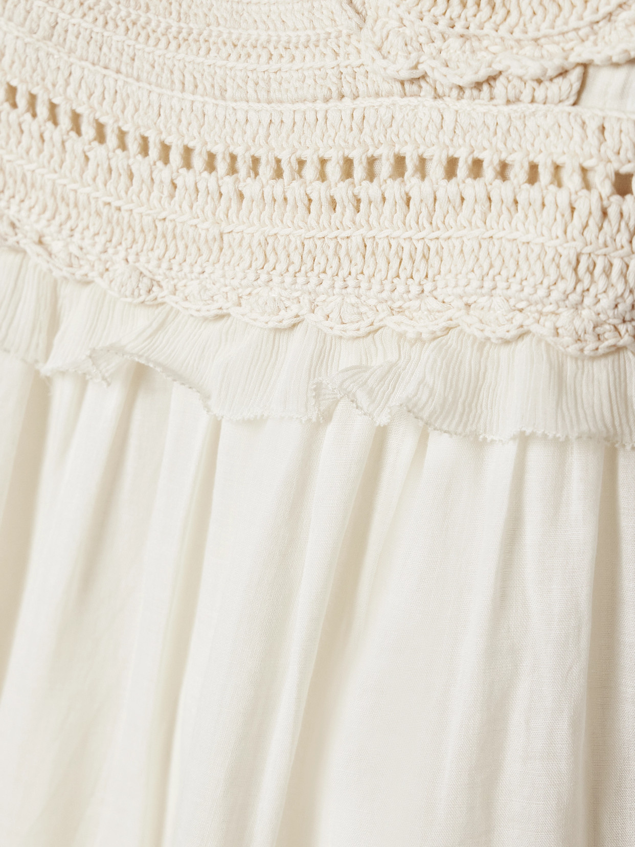 Ulla Johnson Gisella Embroidered A-line Midi Dress In White