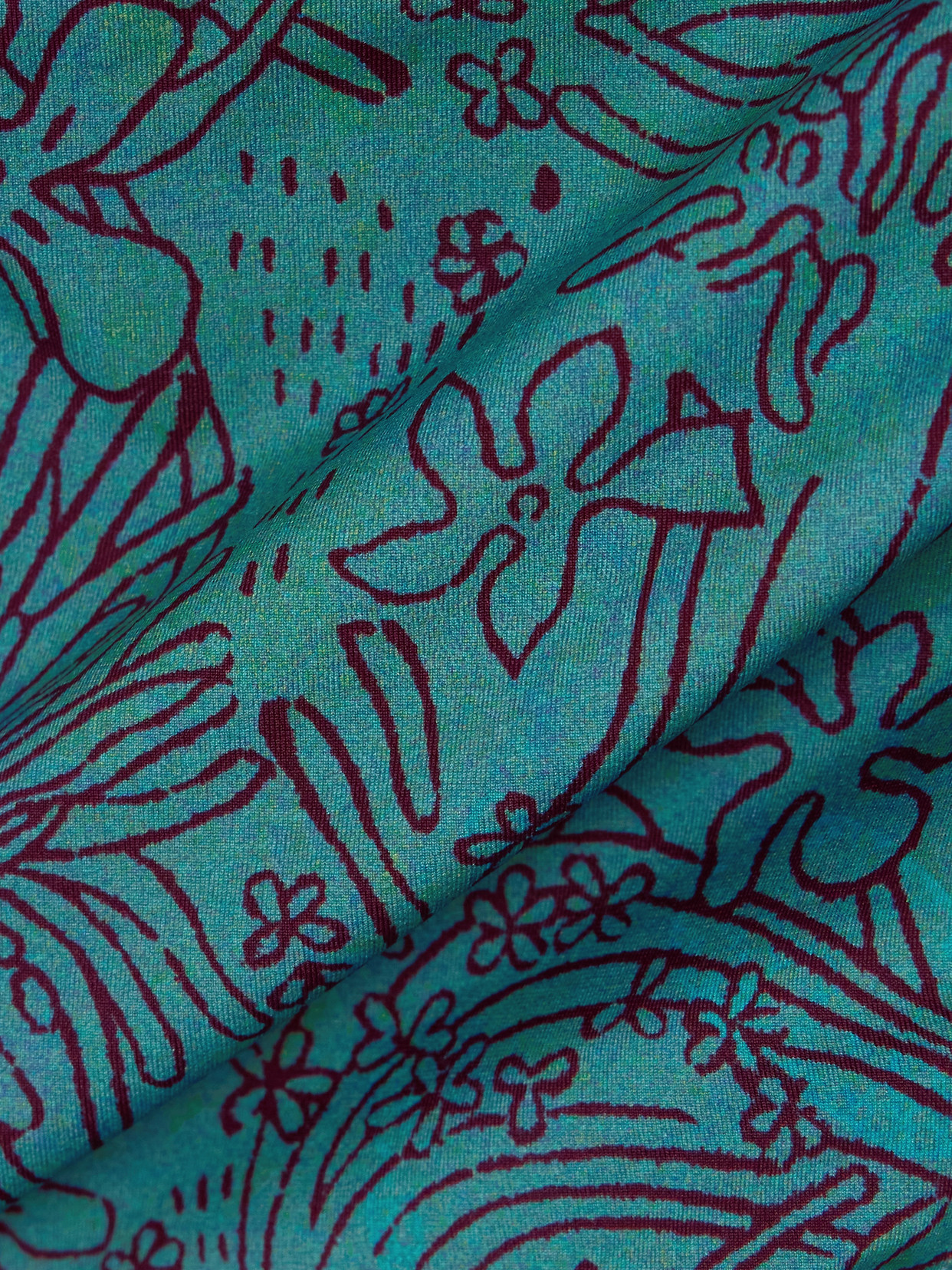 Ulla Johnson Dani Bikini Bottoms Lagoon In Blue