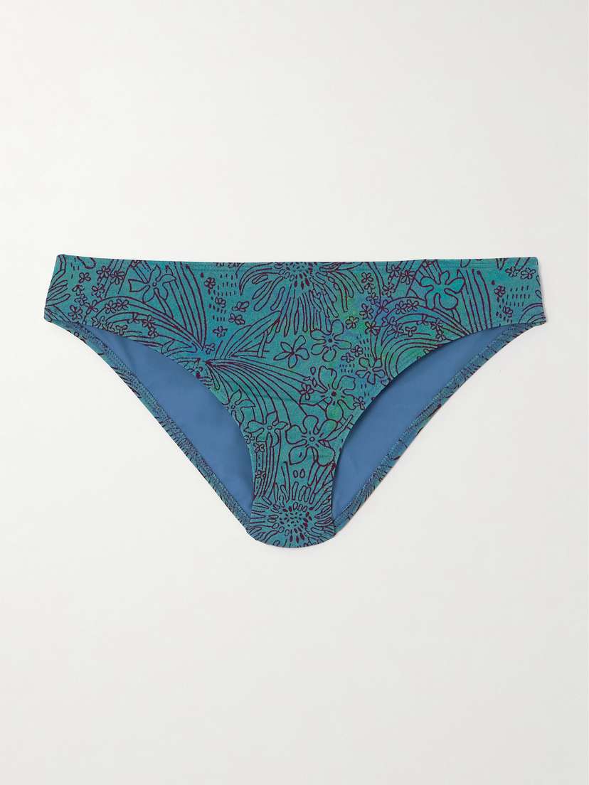 Ulla Johnson Dani Printed Bikini Briefs