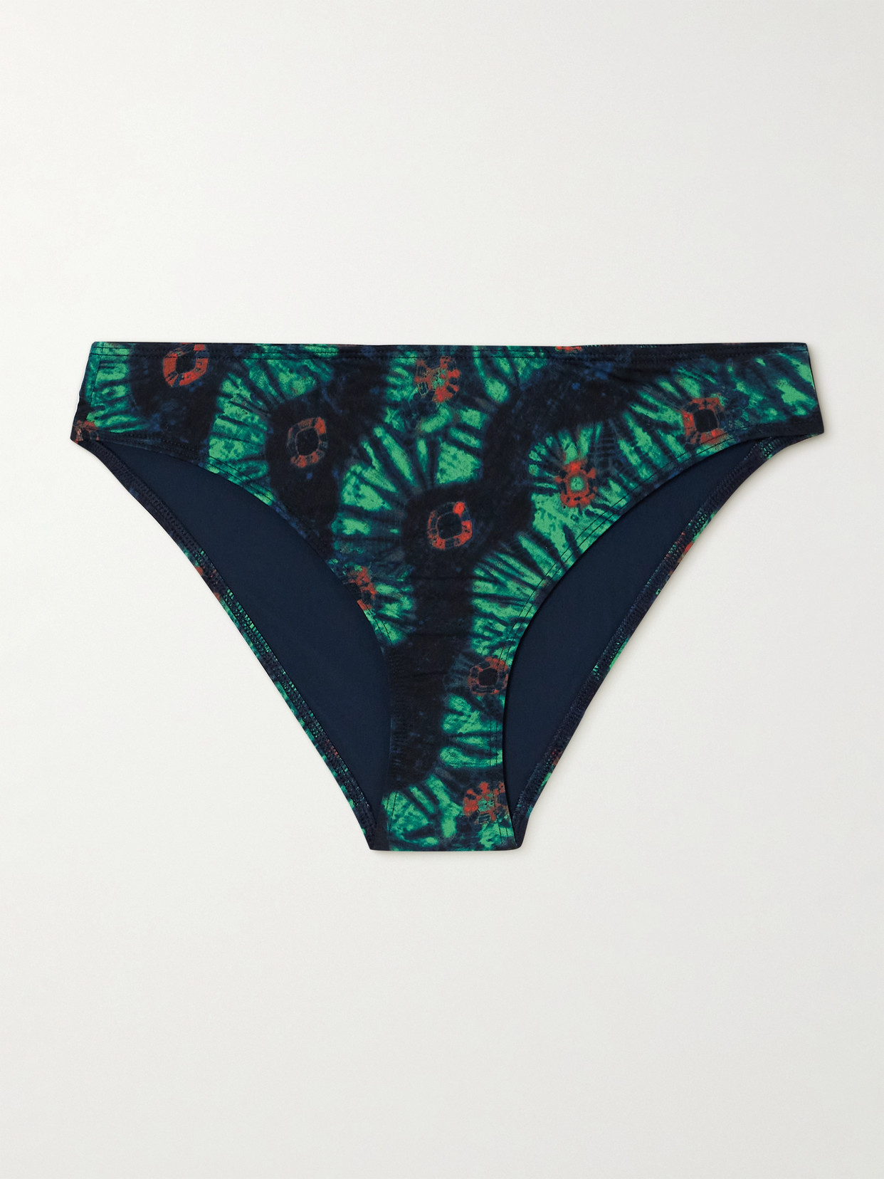 ULLA JOHNSON DANI PRINTED BIKINI BRIEFS