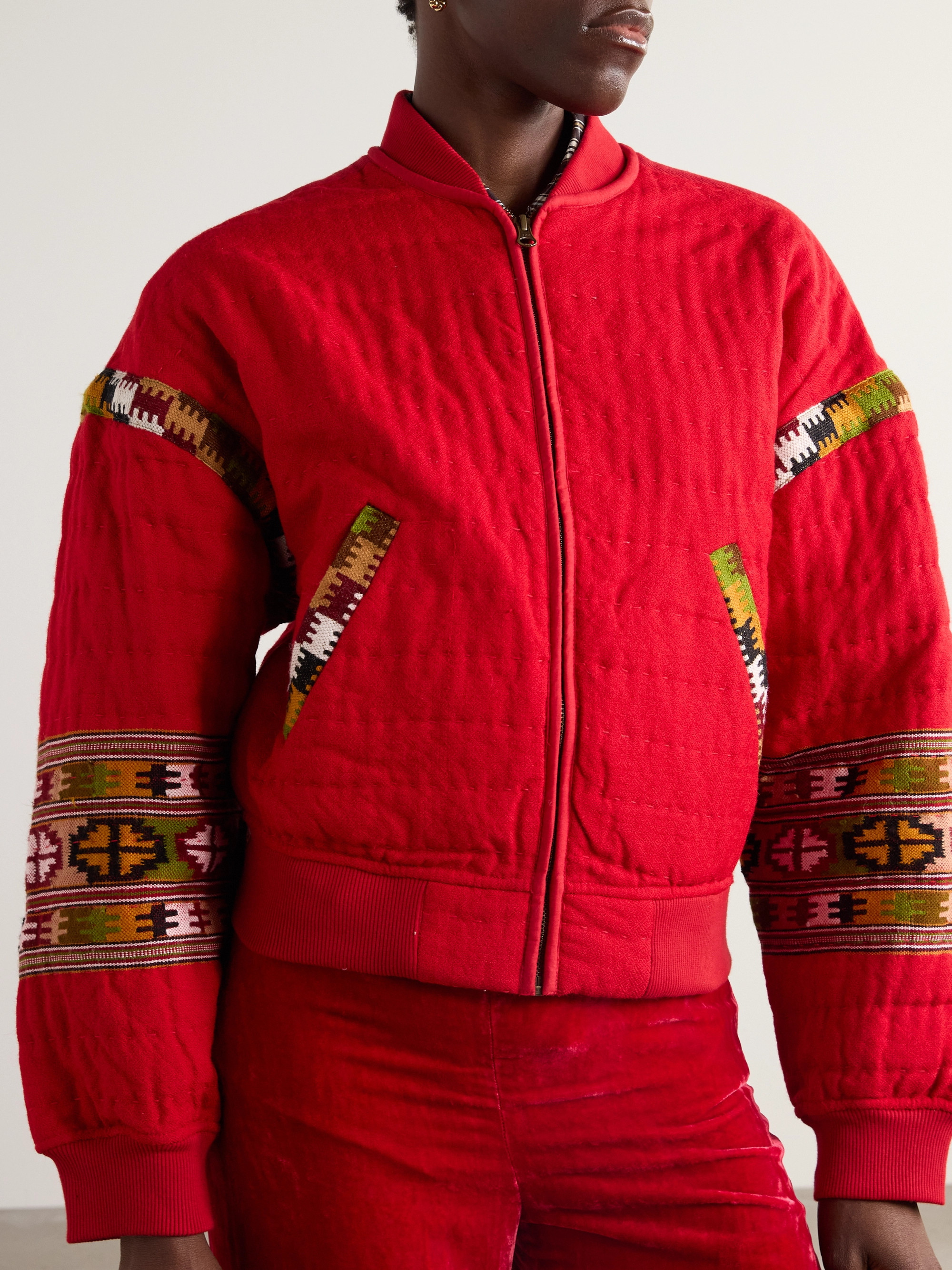 Alix Of Bohemia Sutton embroidered wool jacket