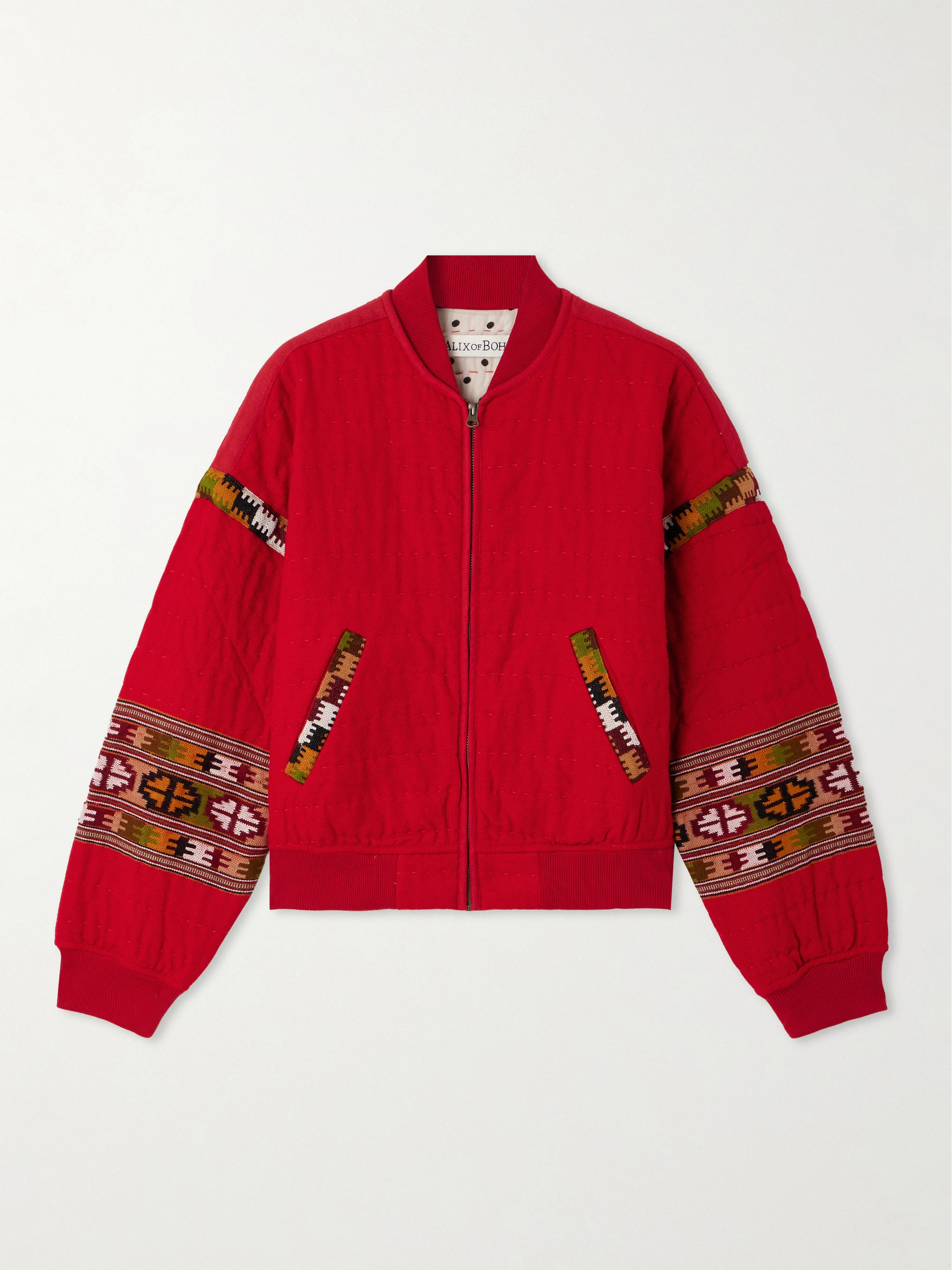 Alix Of Bohemia Sutton embroidered wool jacket thumbnail