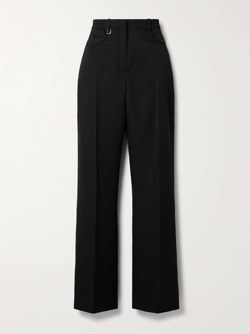 Jacquemus Sauge Wool Straight-leg Pants