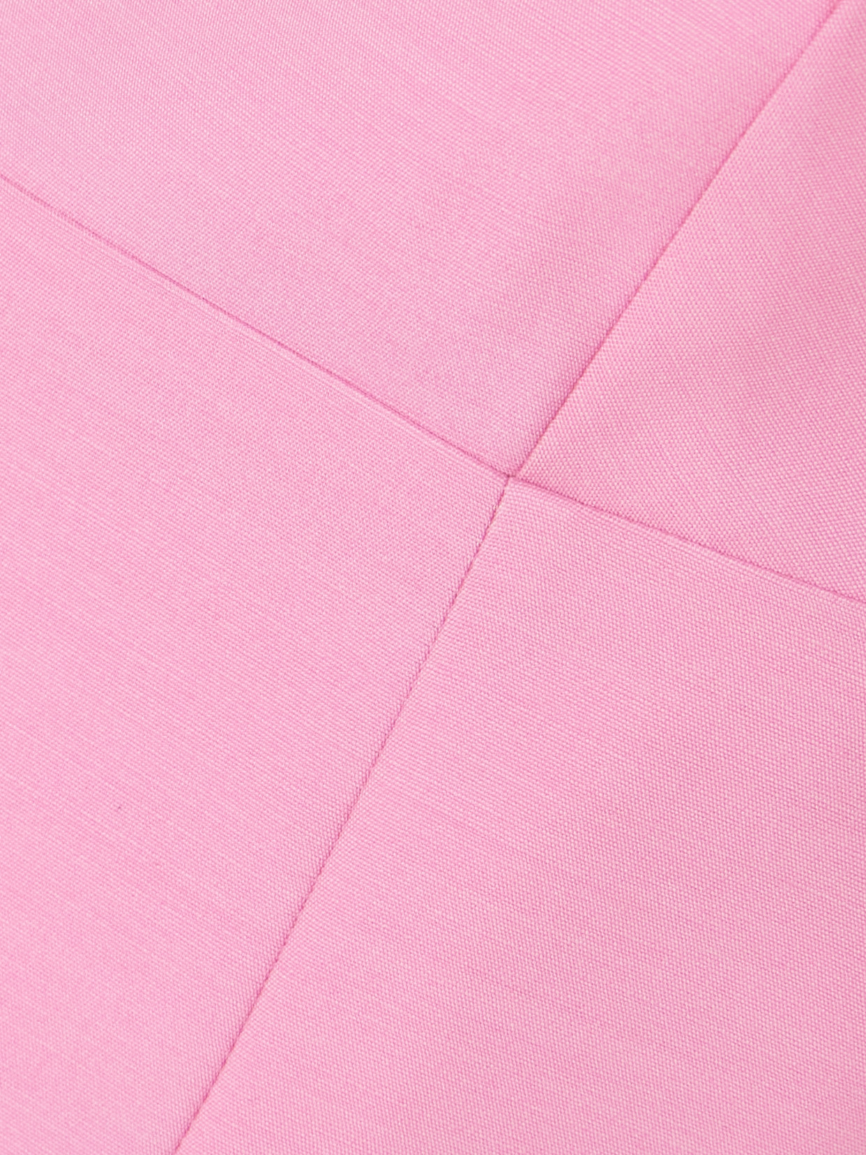 Jacquemus The Camison Wool And Silk-blend Midi Dress In Pink
