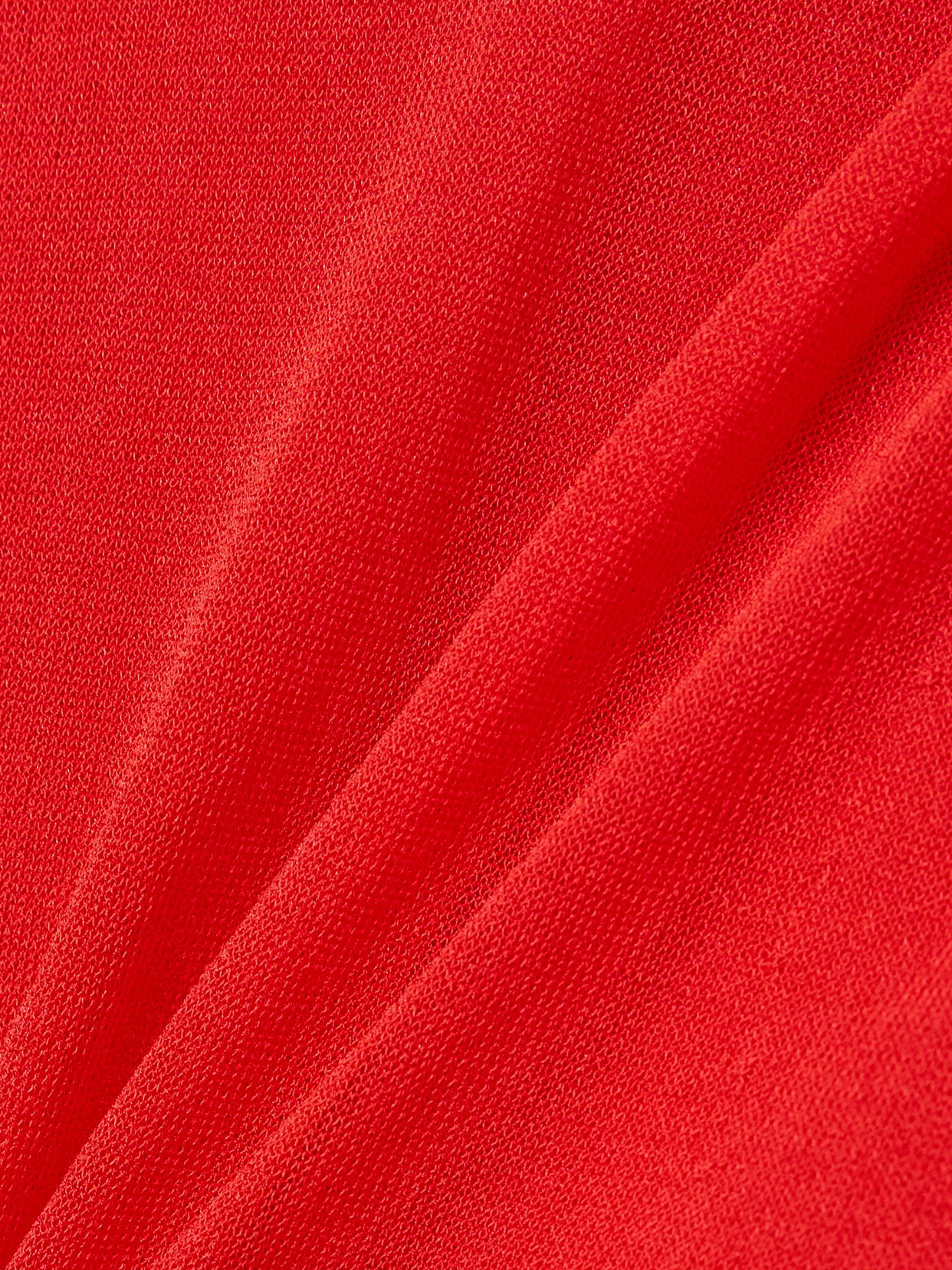 Jacquemus Roupao Stretch-mesh Mini Dress In Red