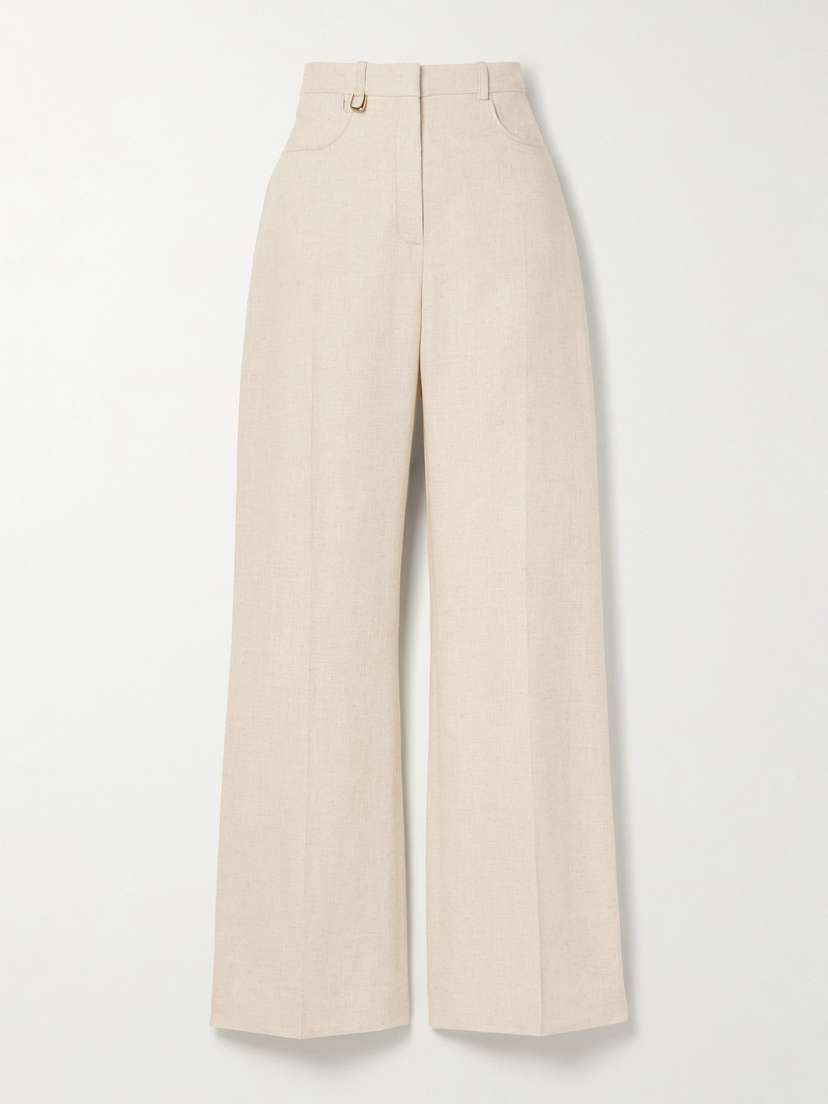 Jacquemus Sauge Woven Straight-leg Pants