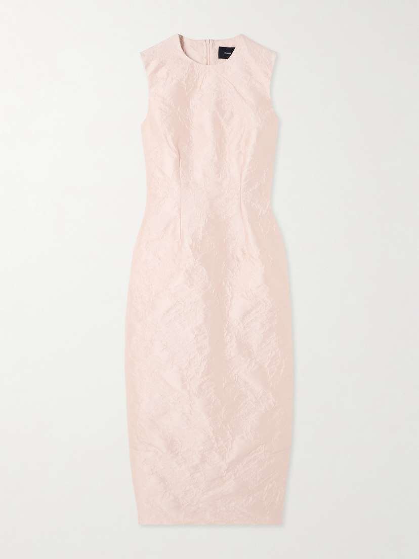 Simone Rocha Crinkled Cloqué Midi Dress - UK 14