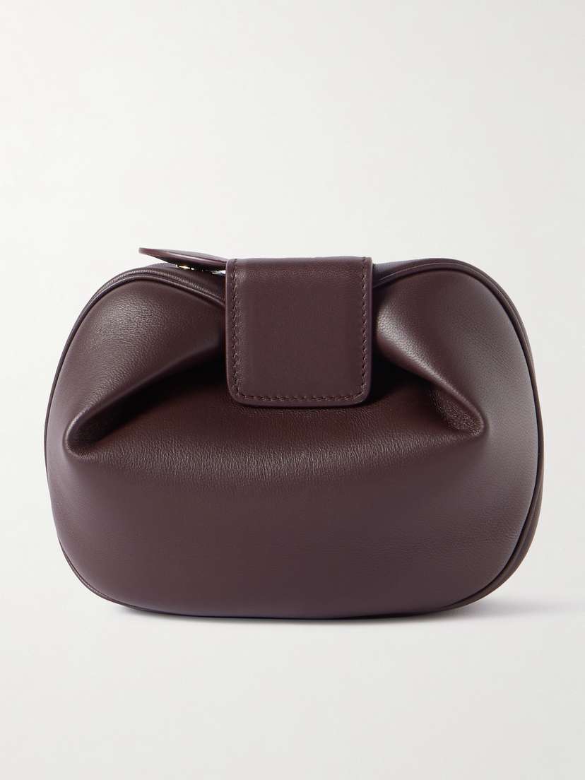 Gabriela Hearst Soft Demi Leather Clutch