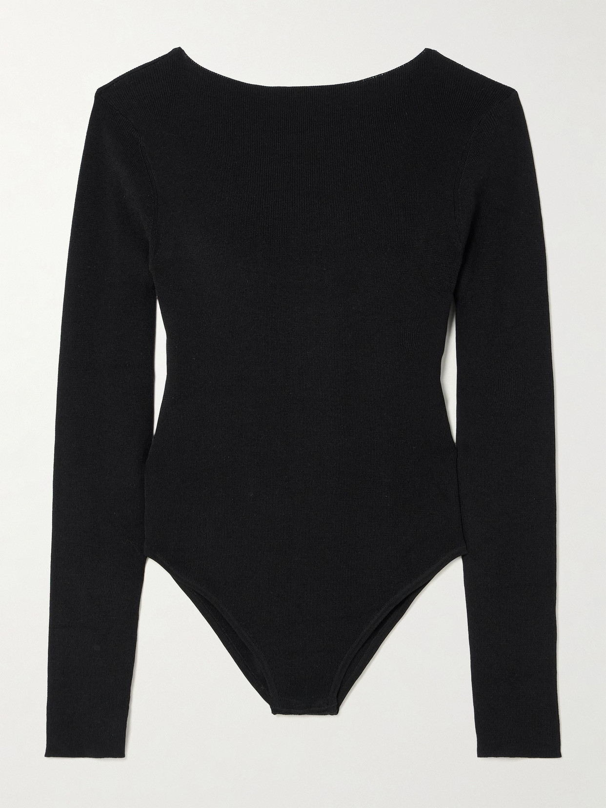 St Agni Tencel™ Lyocell-blend Bodysuit In Black