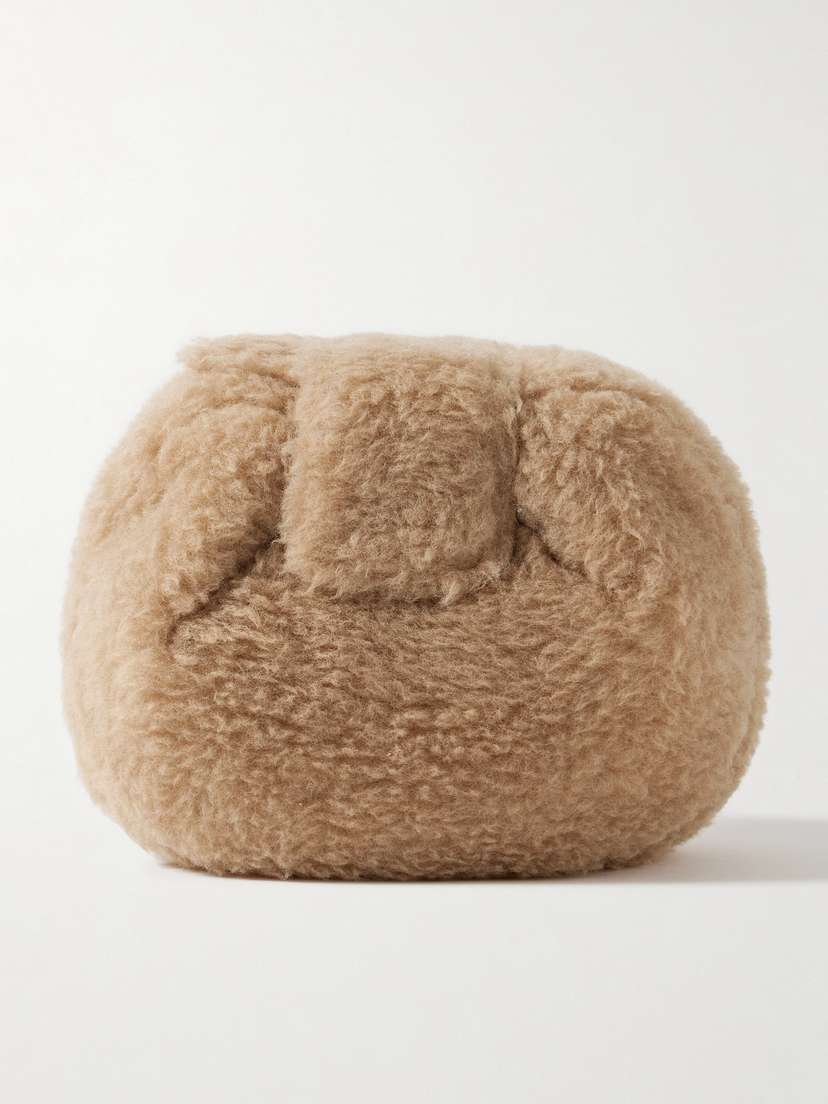 Gabriela Hearst Soft Demi Wool, Silk And Cashmere-blend Clutch