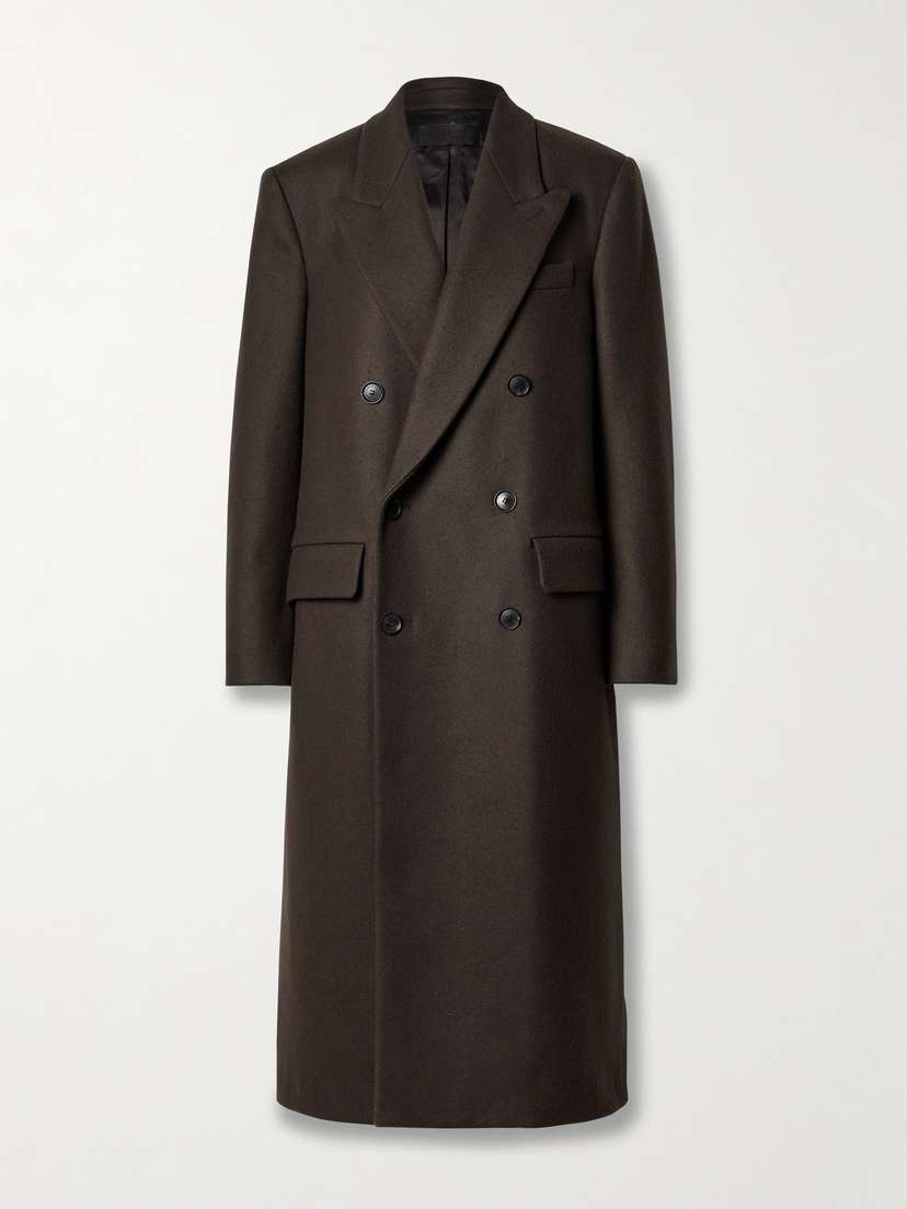 Nili Lotan Edmont Double-breasted Wool-blend Coat