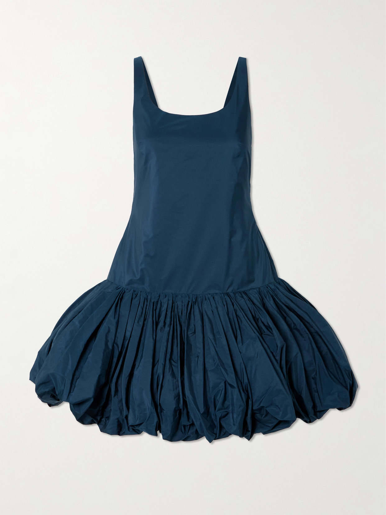 Molly Goddard - Stella Gathered Taffeta Mini Dress - Blue