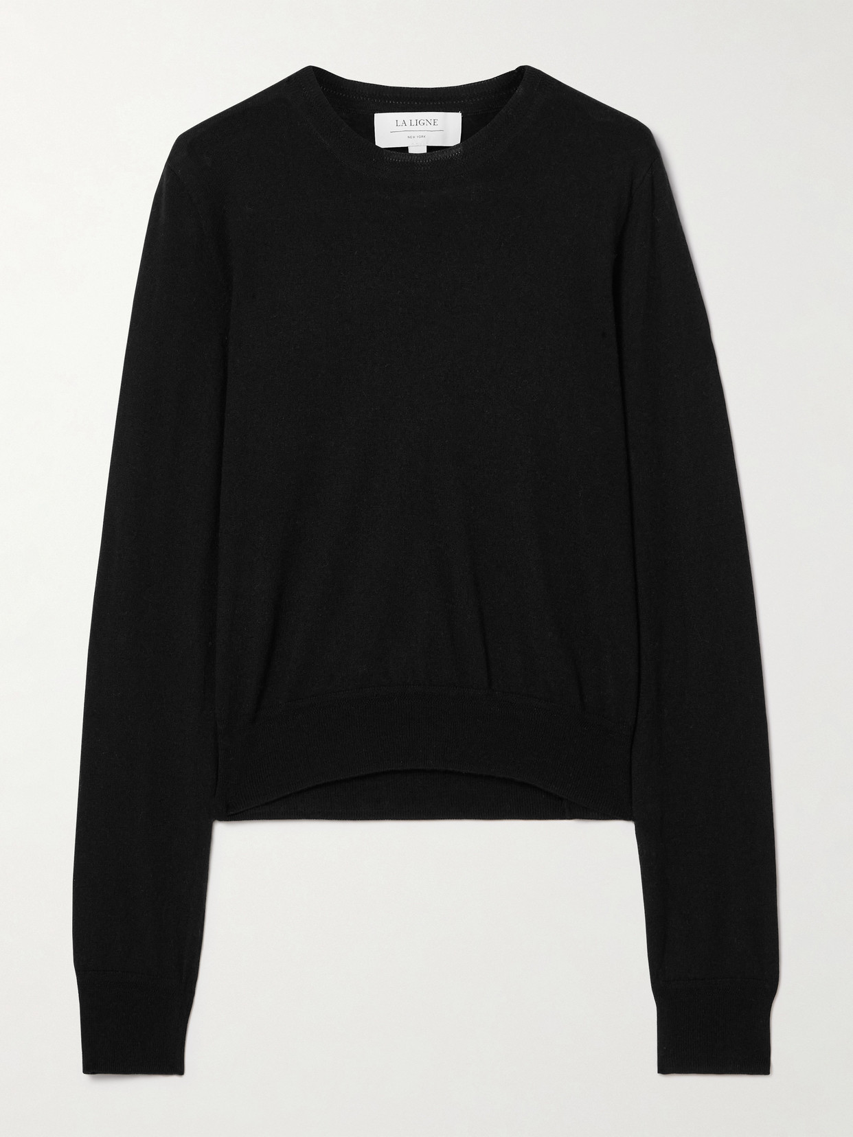 La Ligne - Ben Silk-blend Sweater - Black