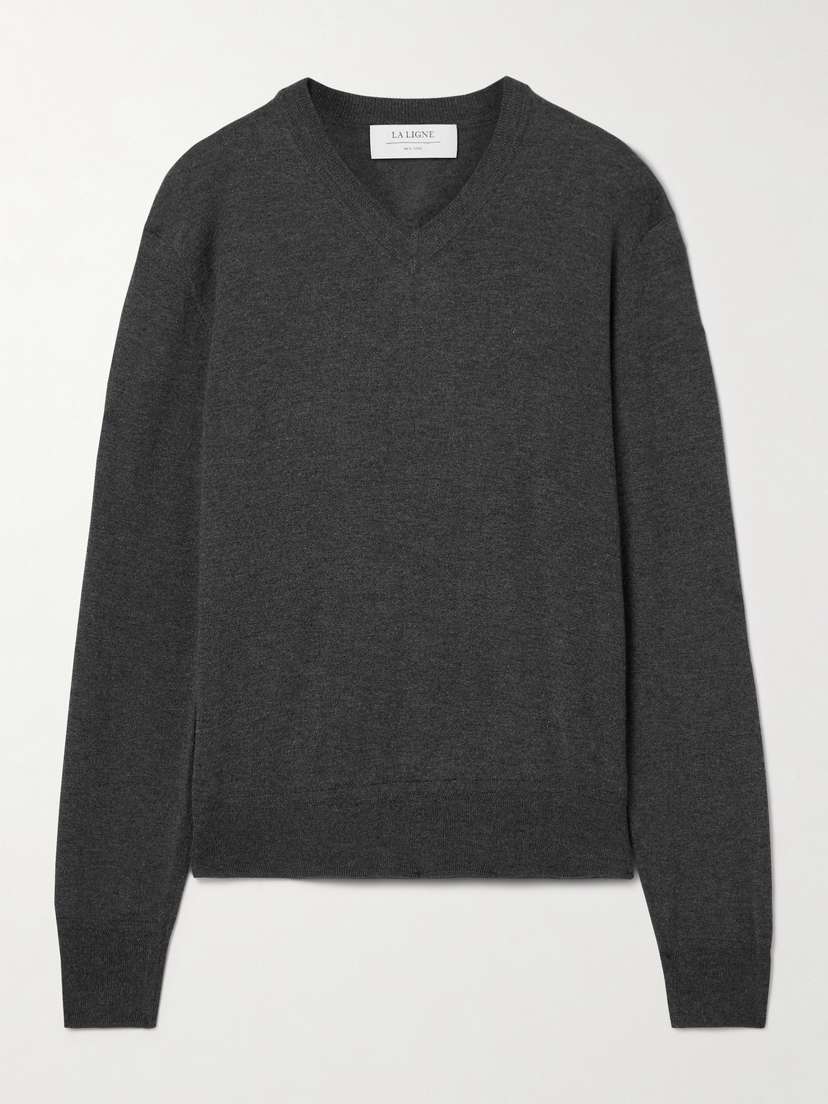 La Ligne Ben Silk-blend Sweater - x large